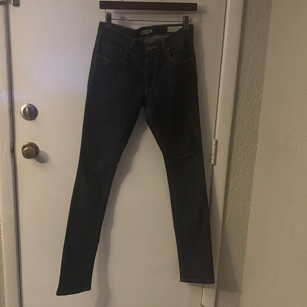 Versace Slim Straight Men’s Jeans - Dark Blue 30 Quiet Luxury Slow Fashion